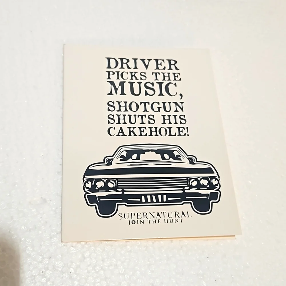 Supernatural Greeting Cards Blank 2 pack